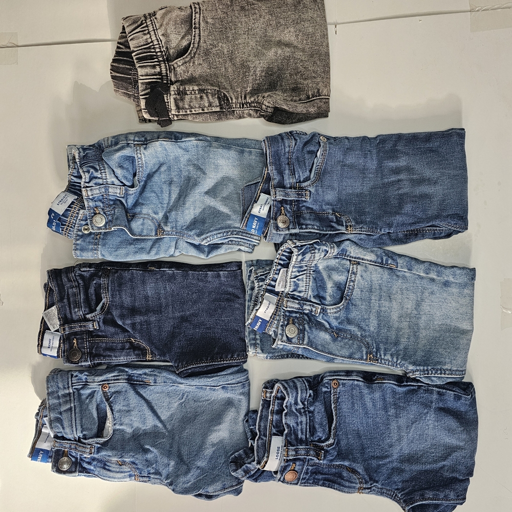 Old Navy Kids Jeans in Blue and Black Pair Is By GAP
